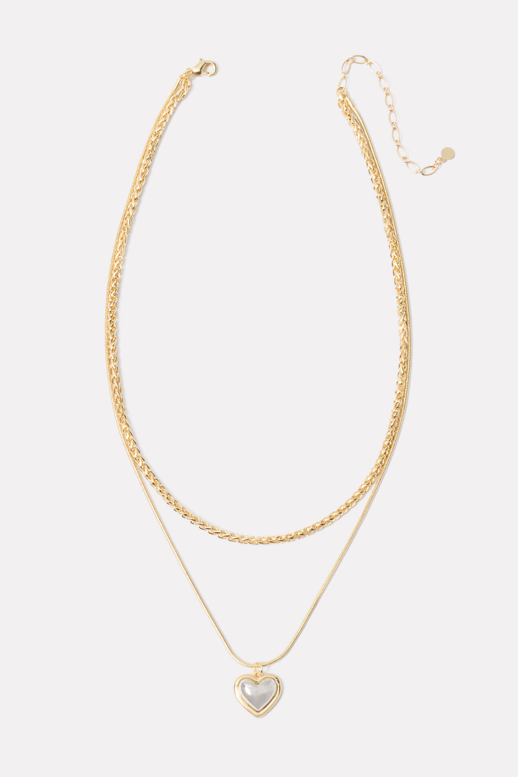 Juno Heart Layer Necklace