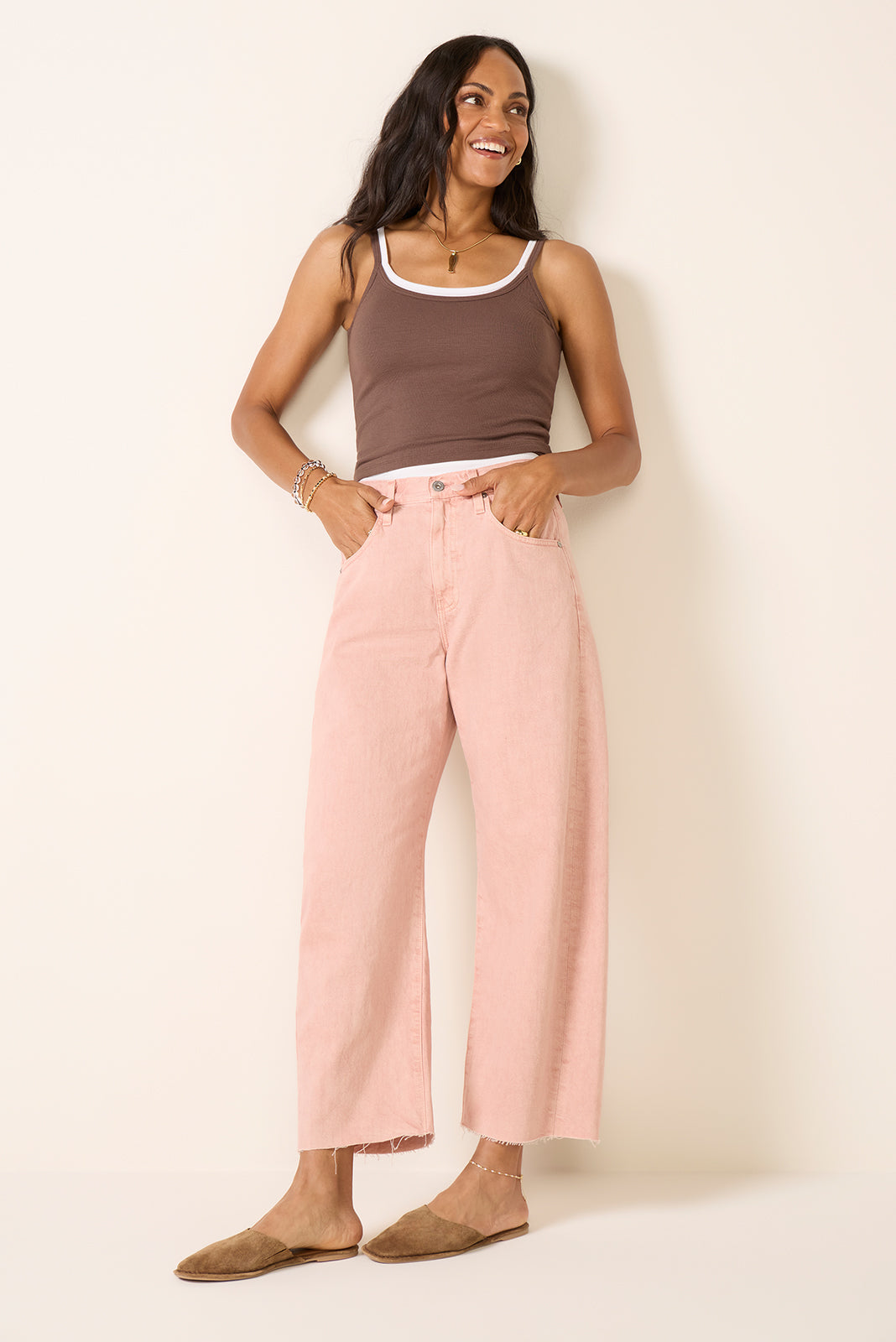 Hattie Barrel Crop Jean