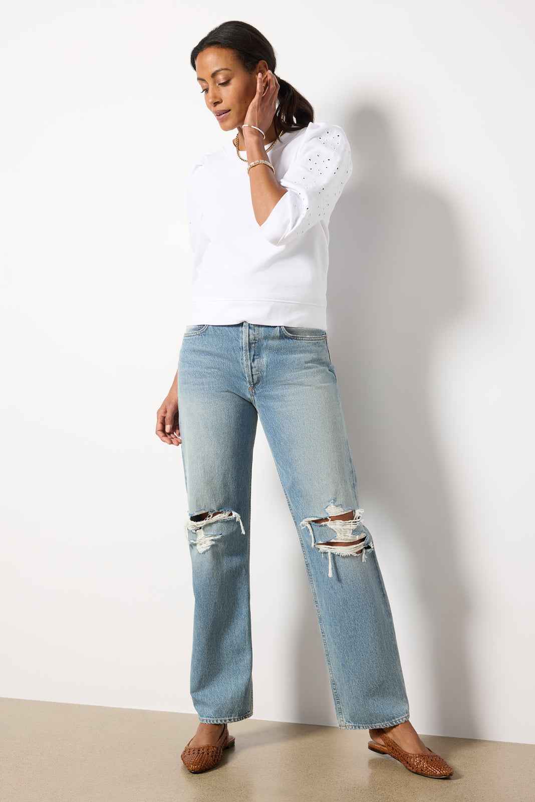 Rory Embroidered Sweatshirt