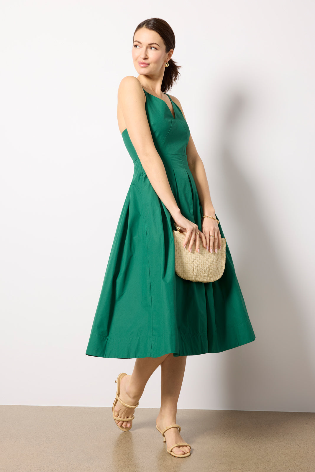 Abby Poplin Dress