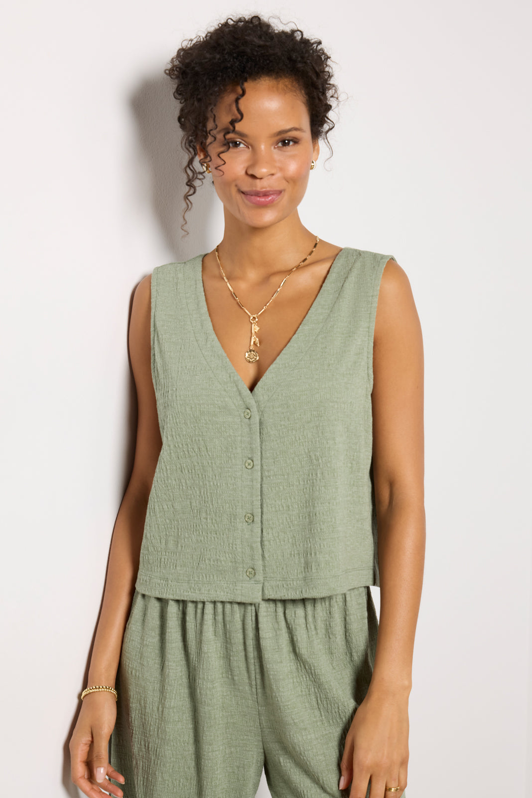 Solace Textured Knit Top