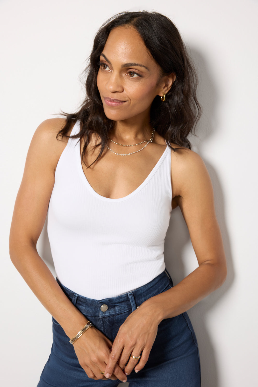 Nina Seamless V-Neck Tank