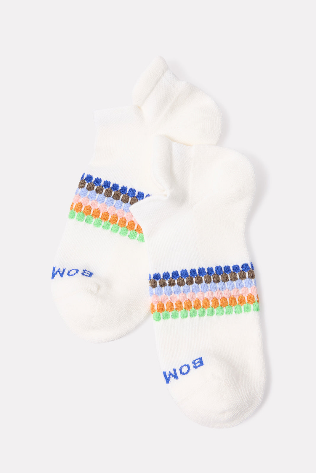 Honeycomb Stripe Ankle Sock