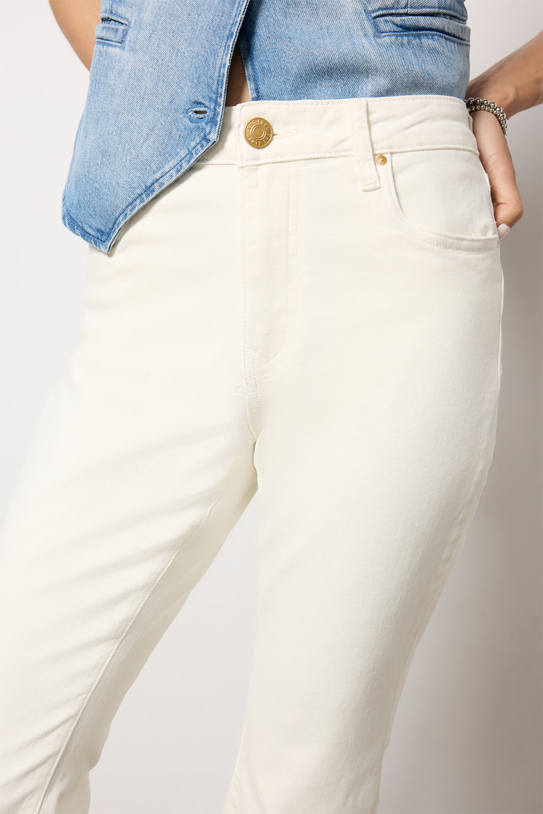 Petite Kelsey High Rise Ankle Flare