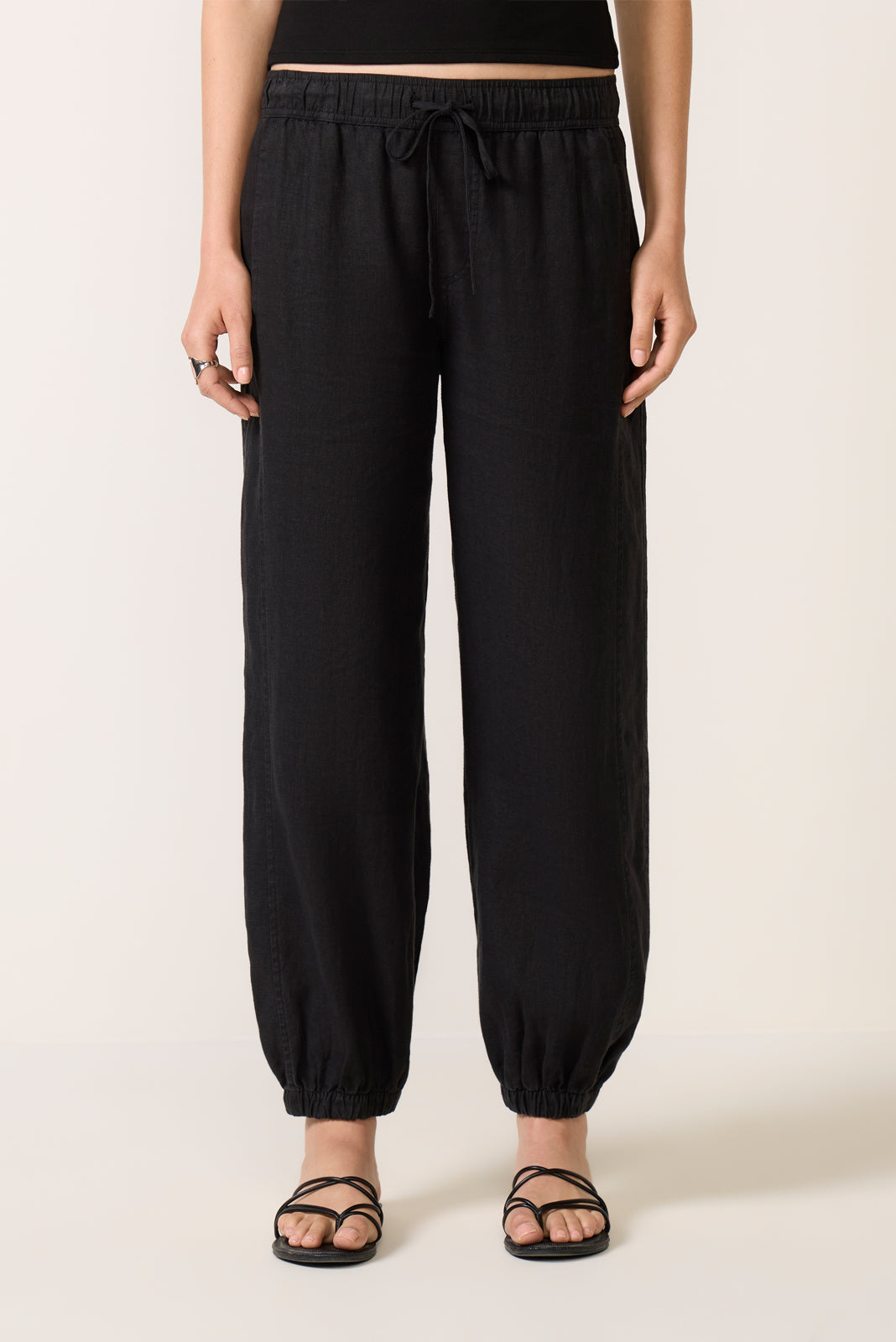 Melody Micro Linen Balloon Pant
