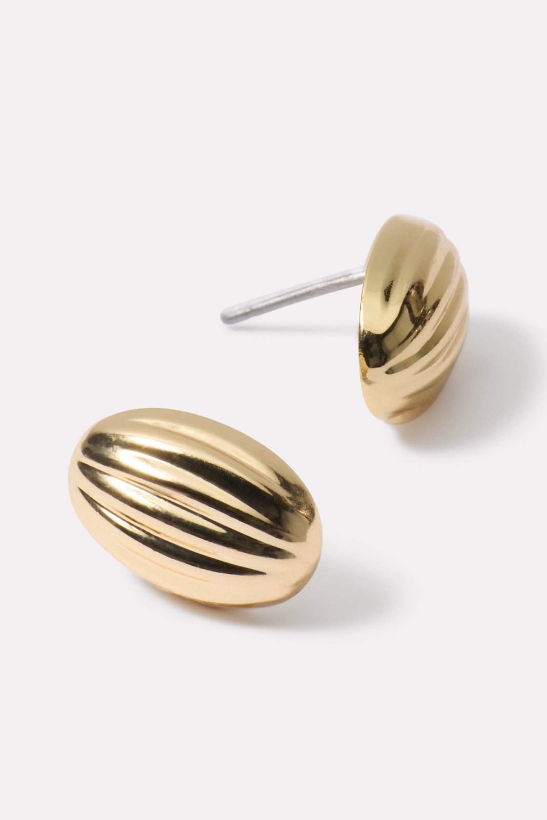 Rhiannon Button Earring