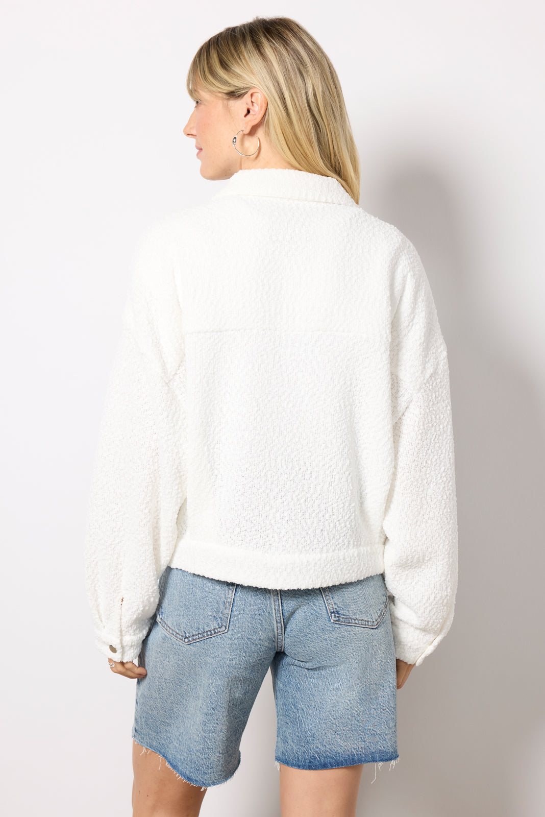 Trimmer Knit Shacket