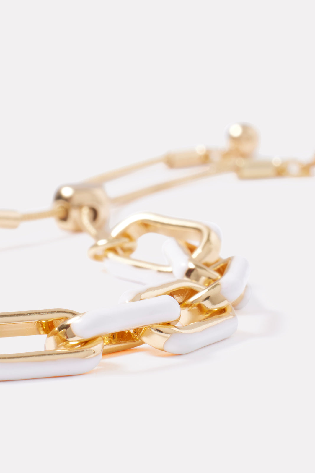 Brisa Enamel Link Bracelet