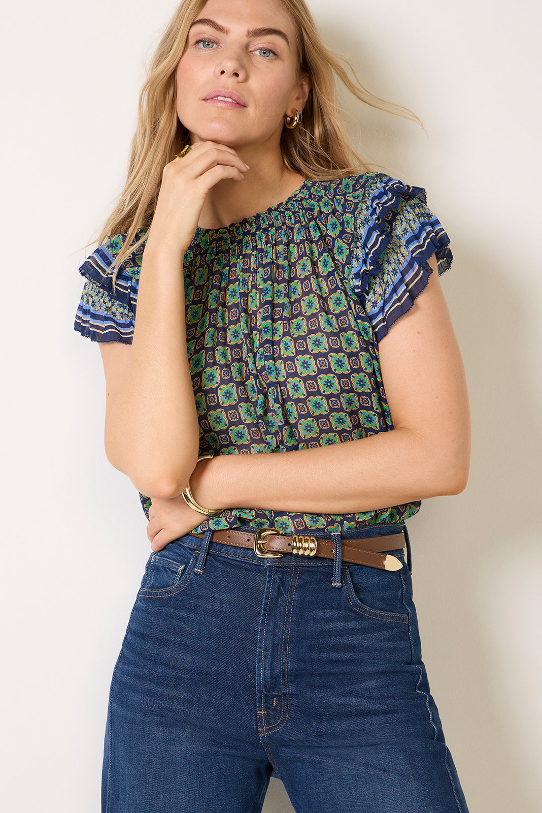 bibiy DALLIA FLOWER TOPトップス c0a4c36a9484a618ad494ec800c4f2