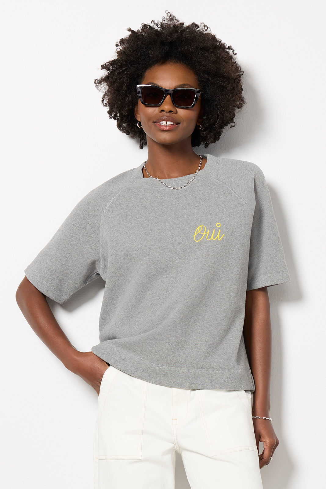 Short Sleeve Sweatshirt