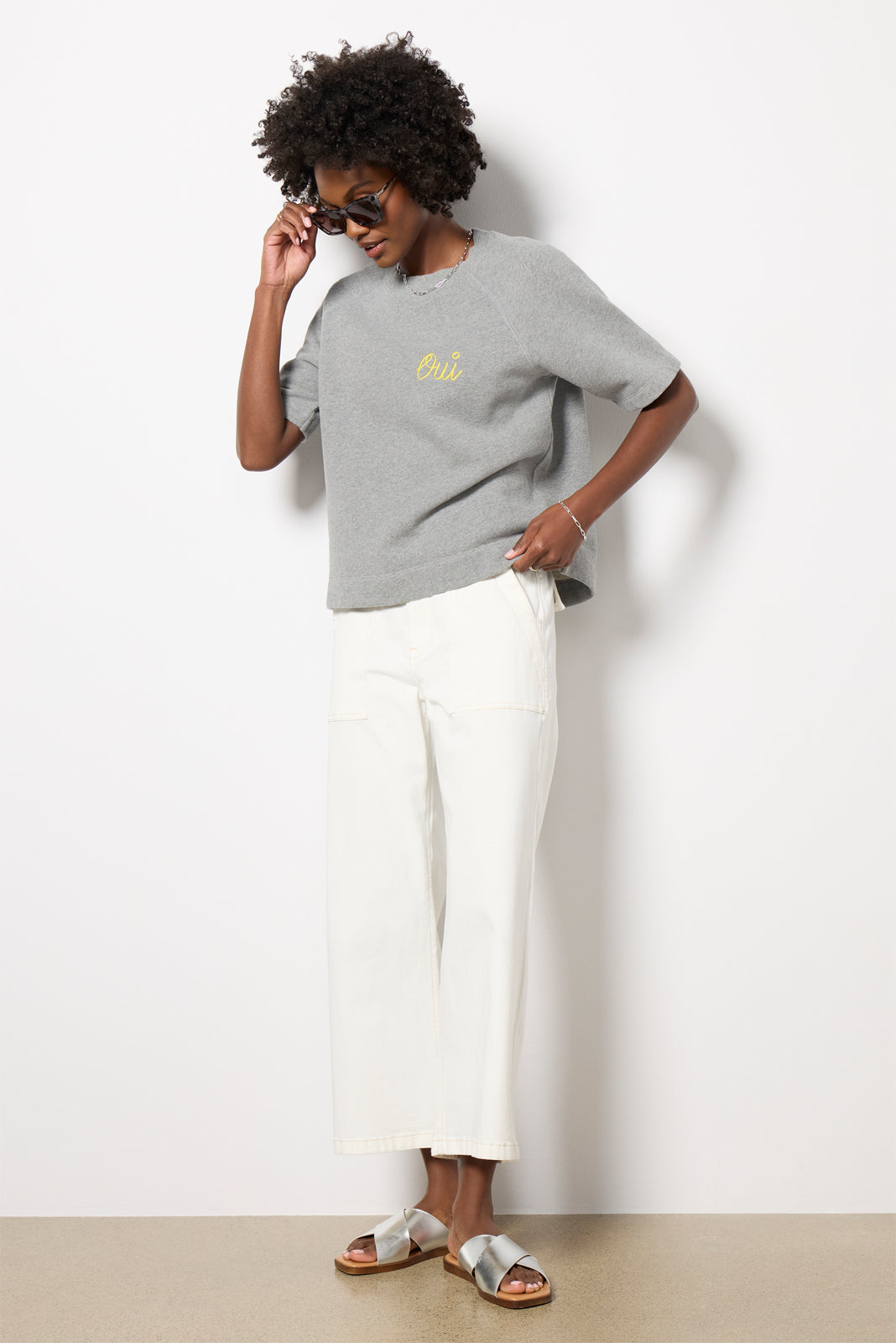 Short Sleeve Sweatshirt