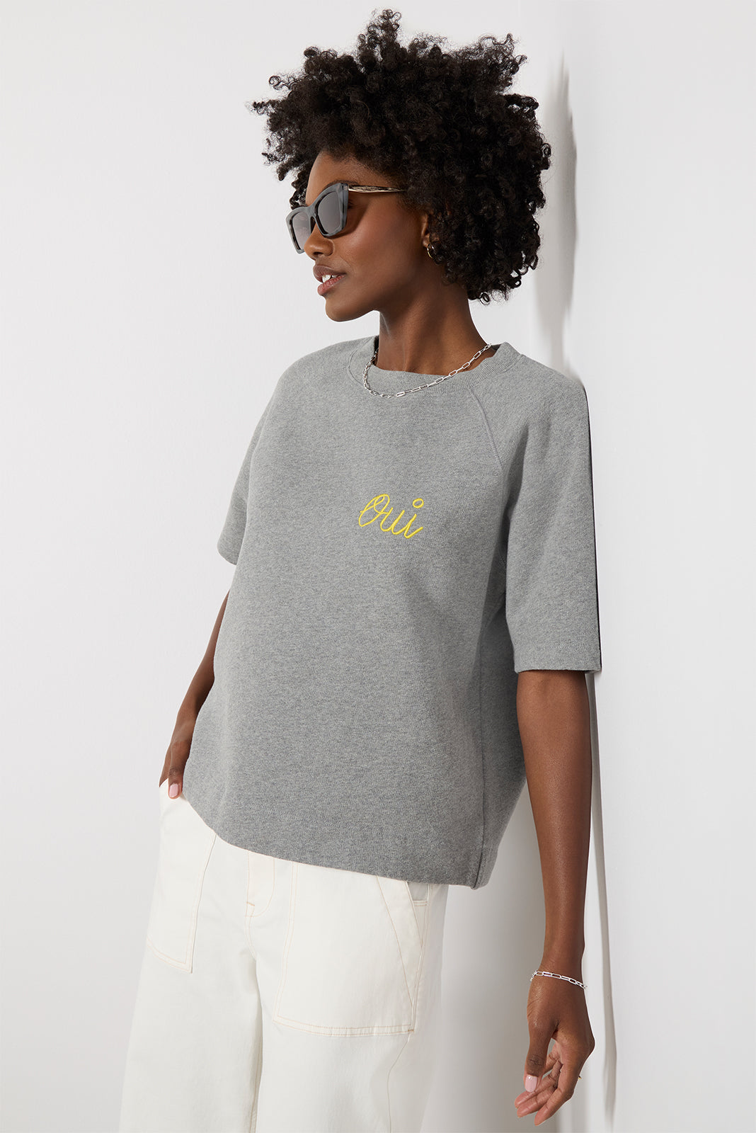 Short Sleeve Sweatshirt