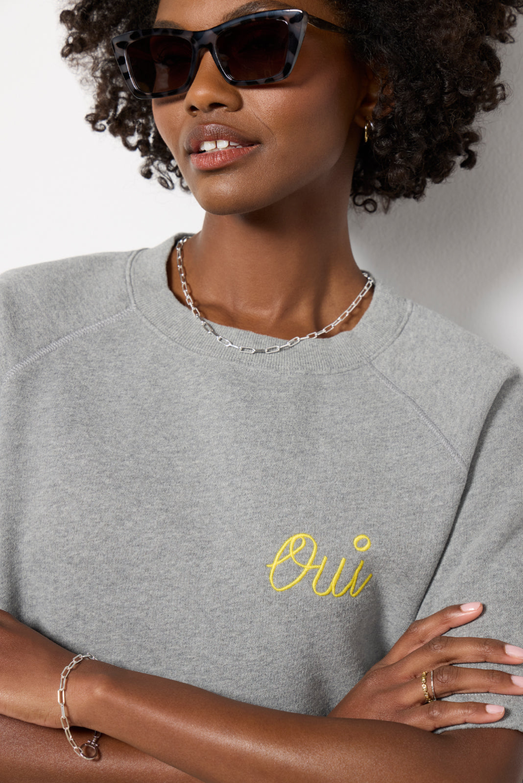 Short Sleeve Sweatshirt