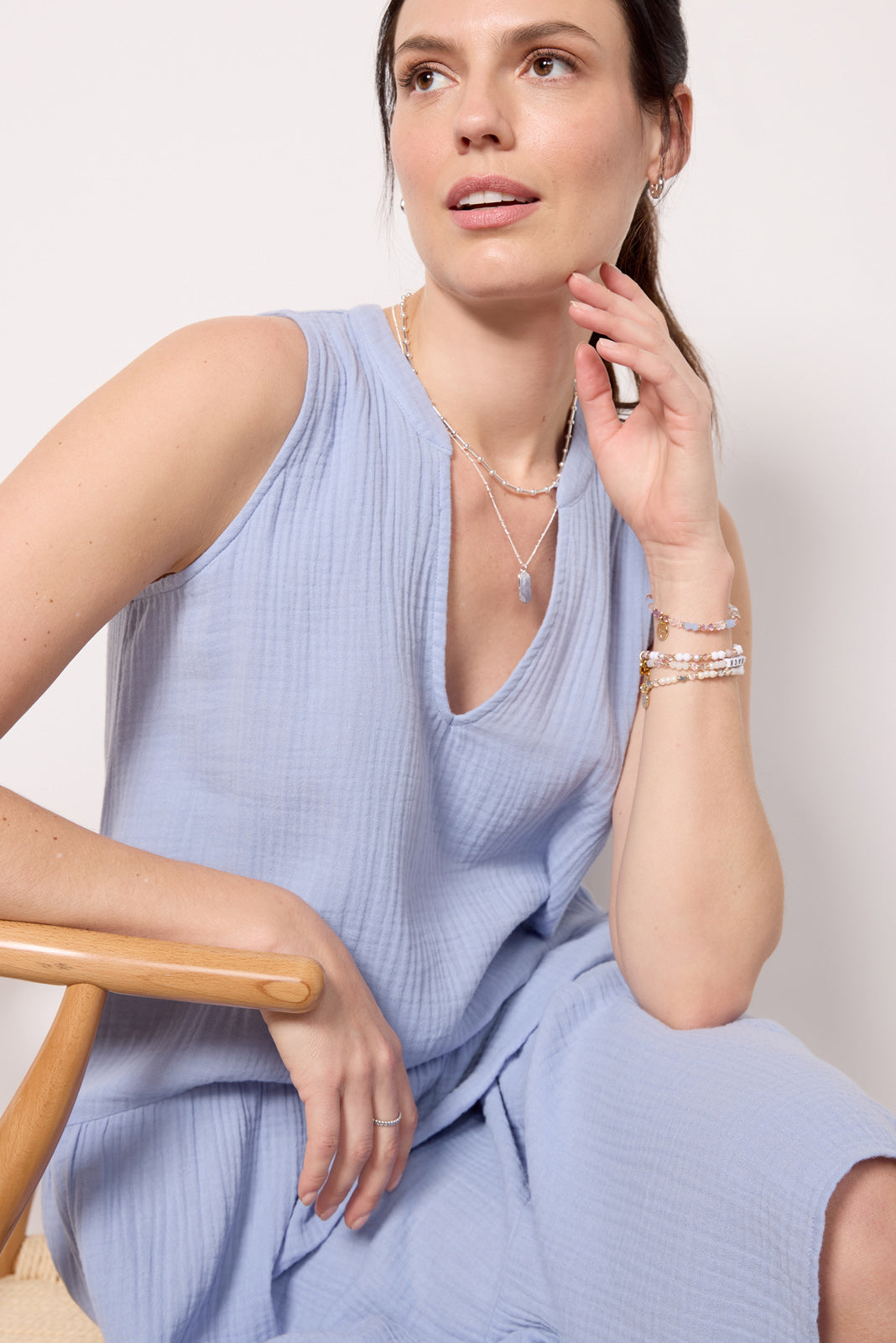 Summer Gauze Maxi Dress