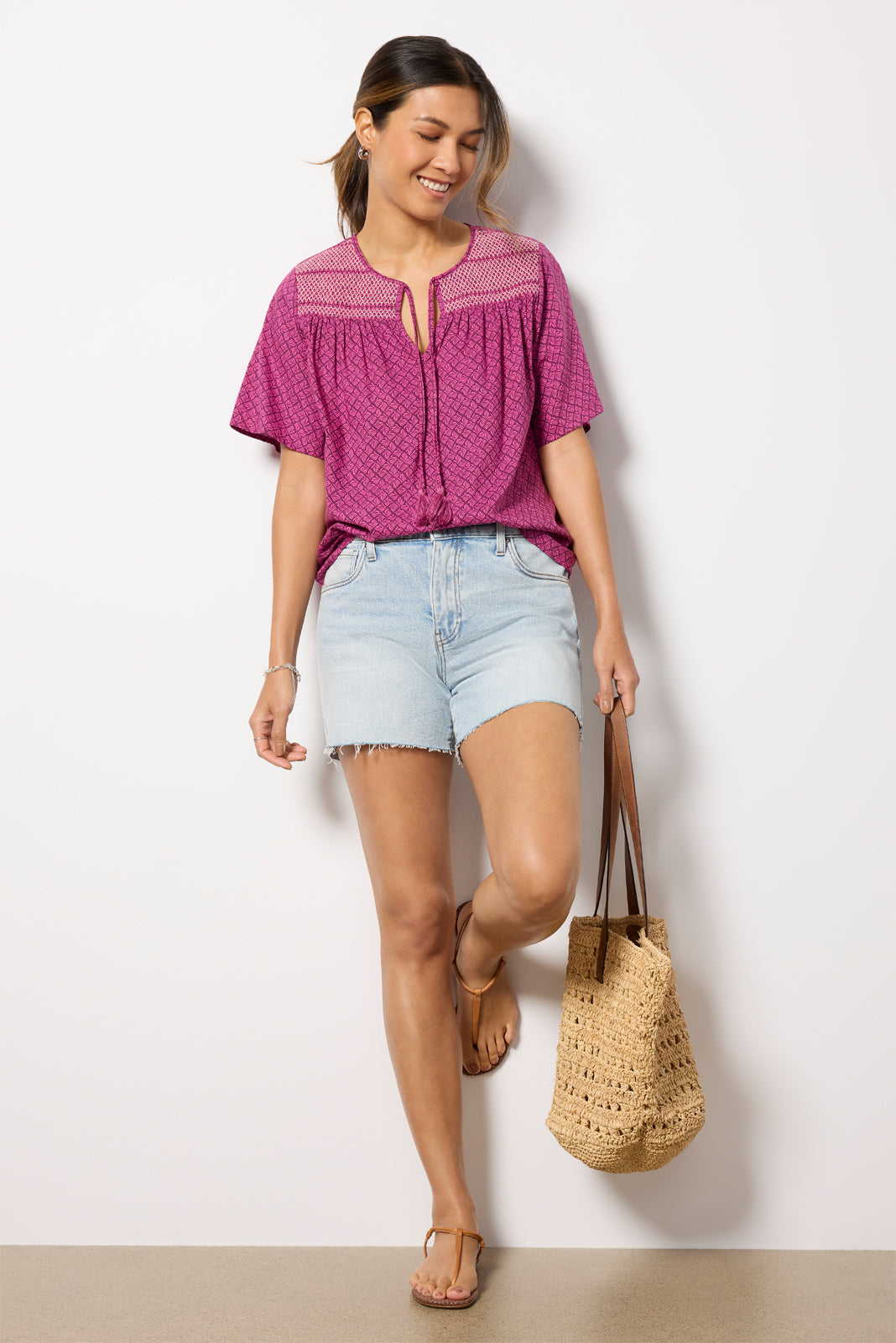 Maisie Smocked Blouse