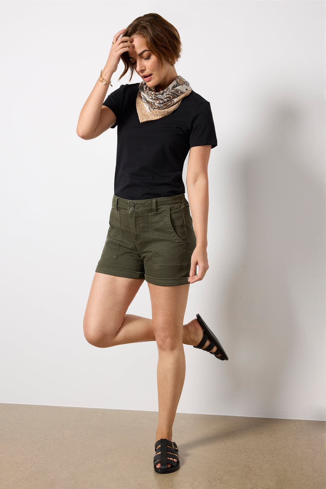 Renegade Short in Hybrid Twill