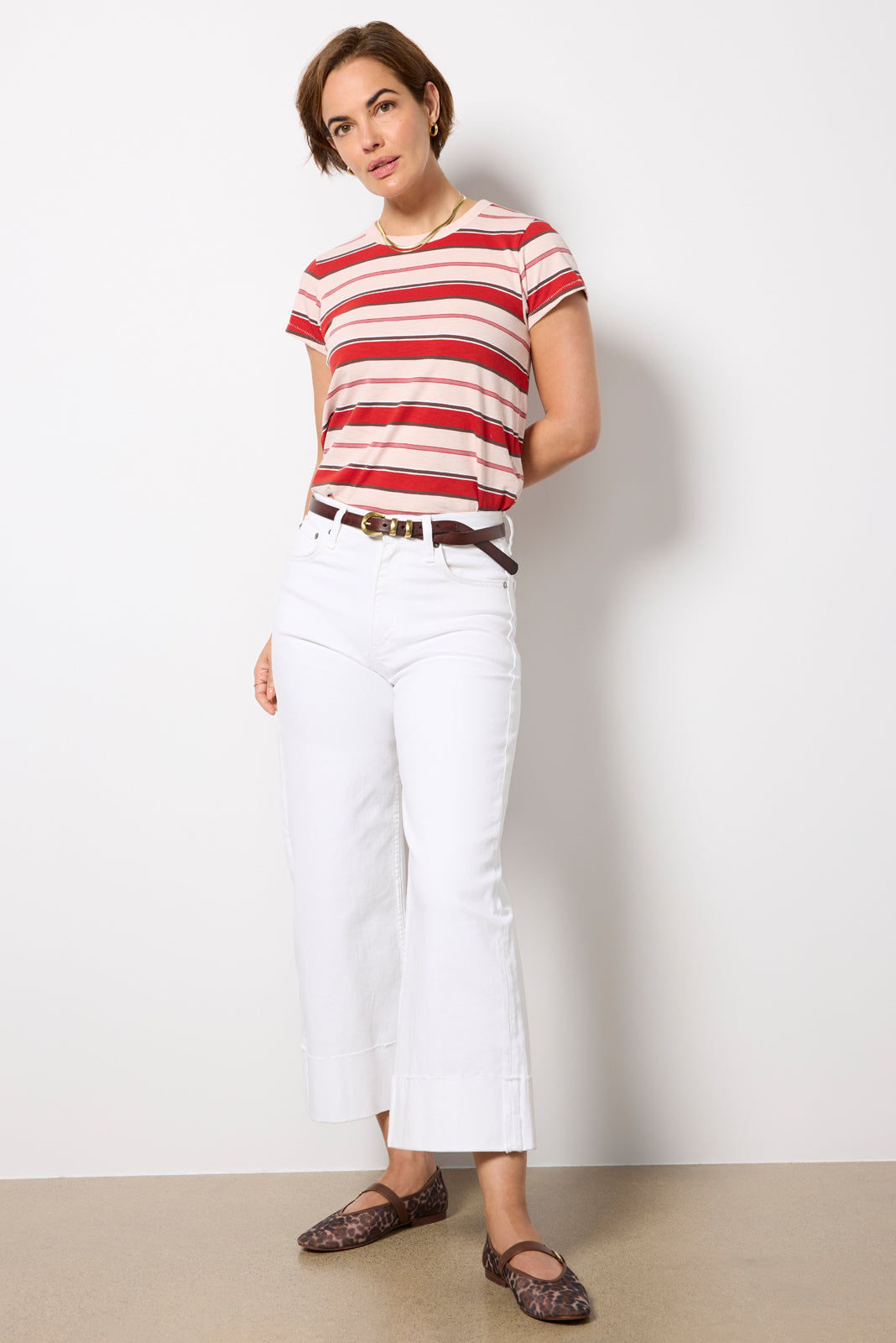 The Slub Stripe Tee