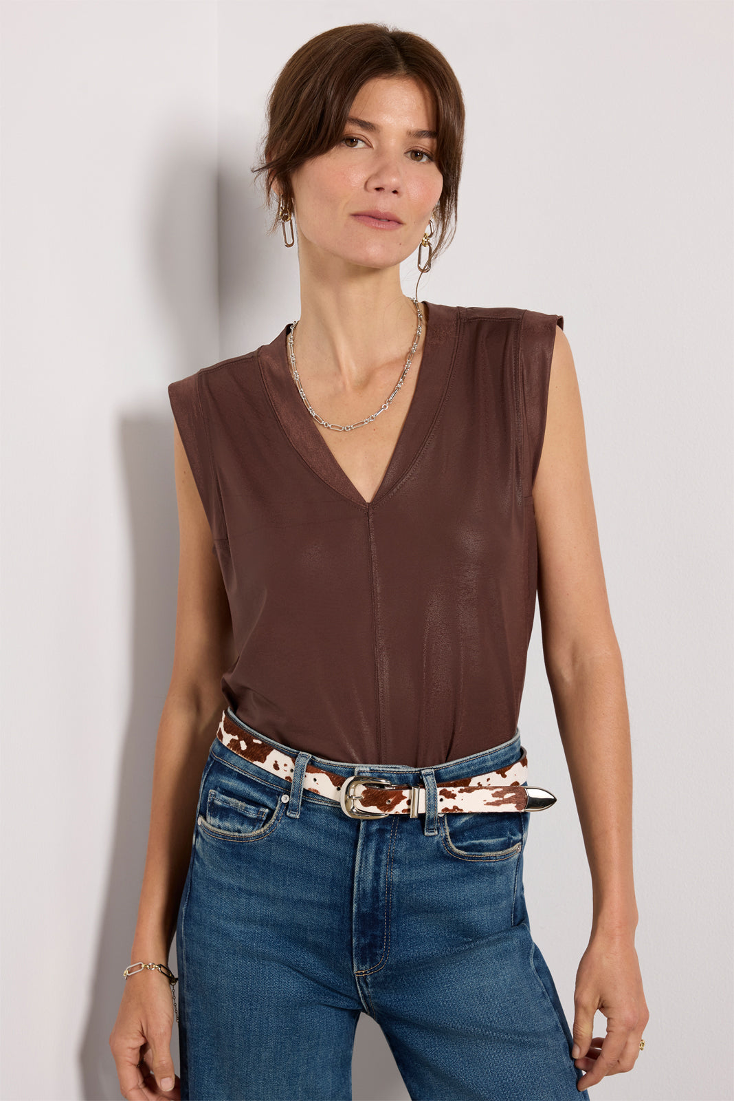 Harper Matte Coated Tee