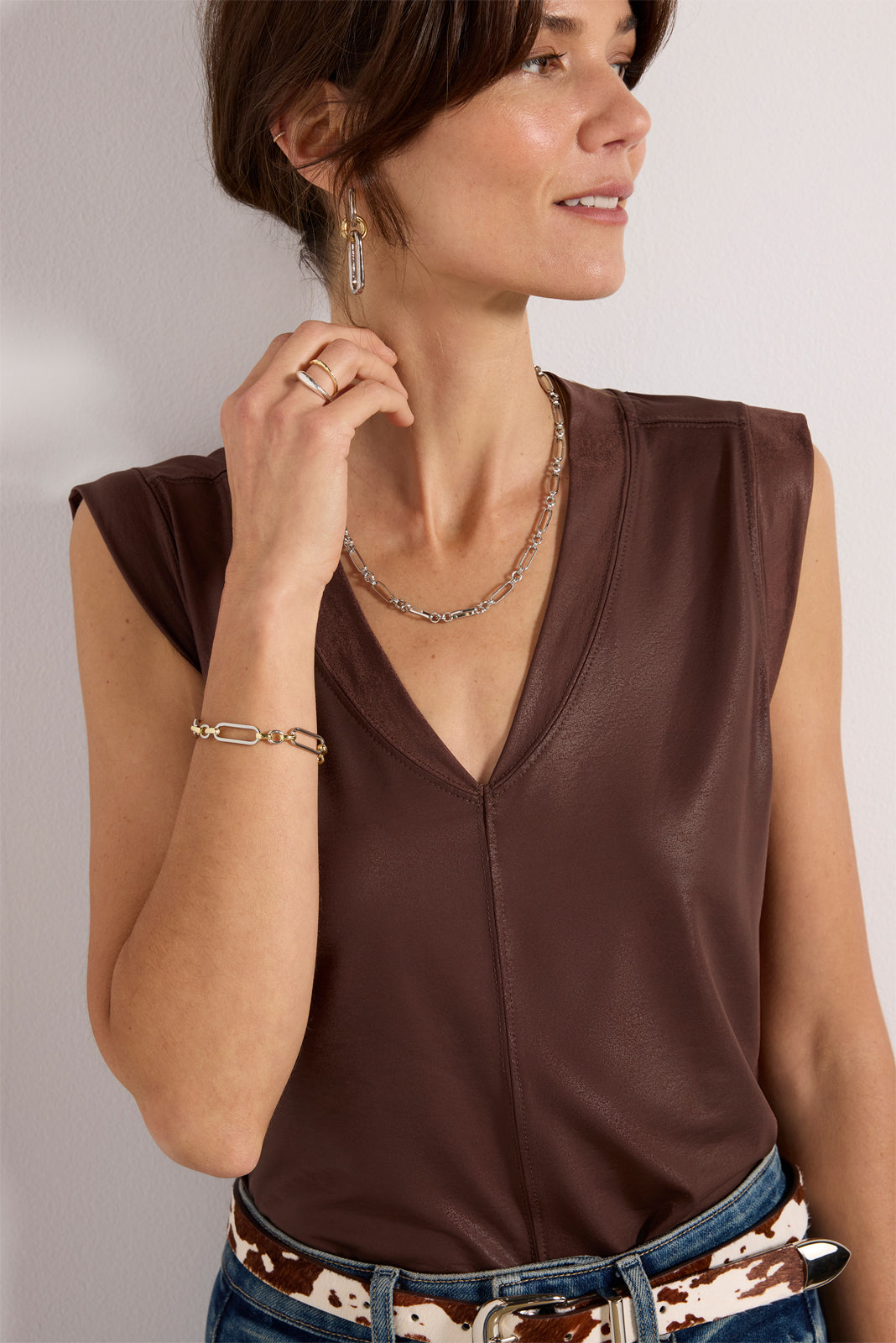 Harper Matte Coated Tee