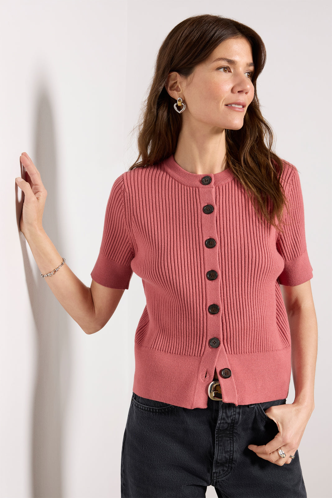 Micha Short Sleeve Cardigan