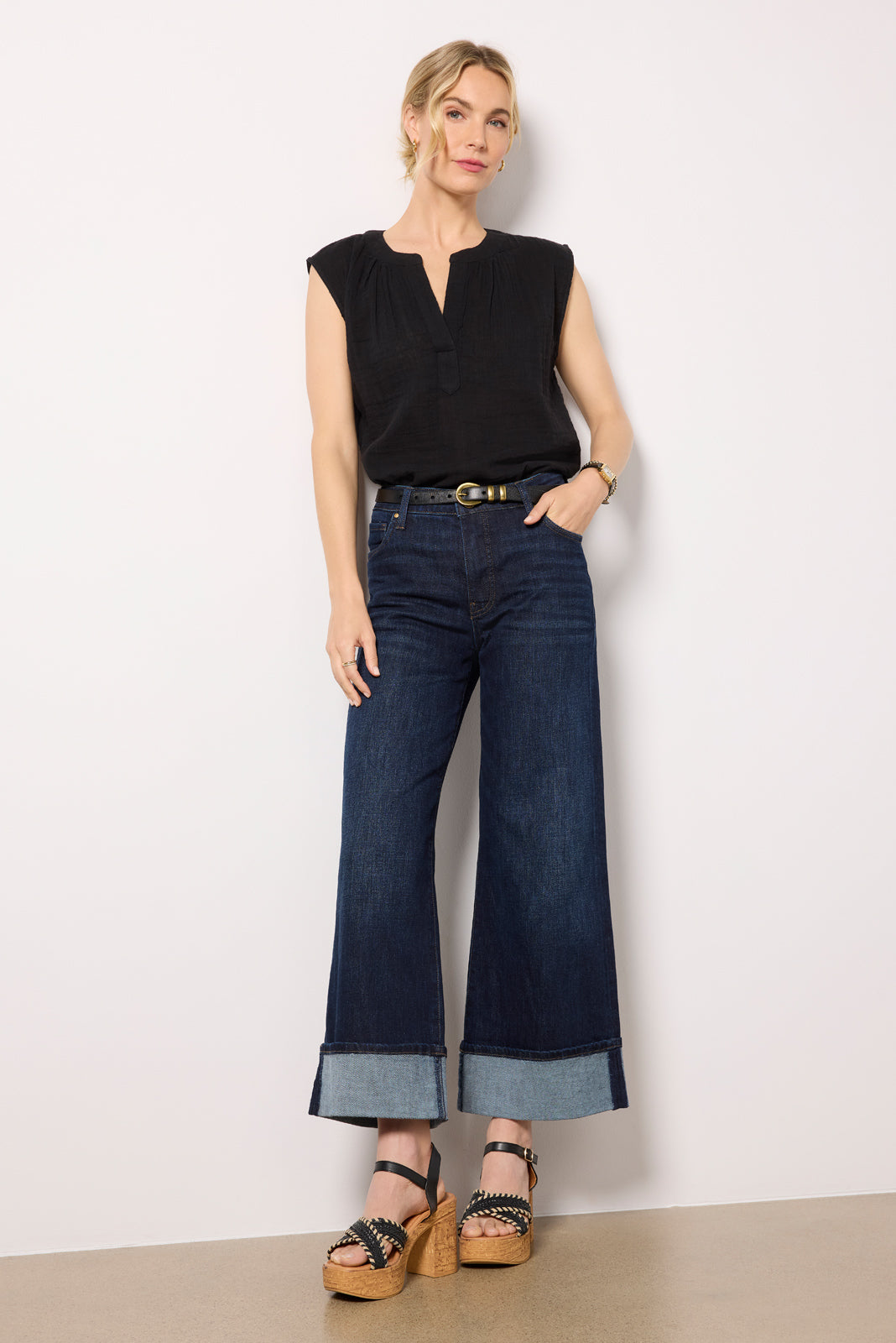 Callie V Neck Airy Top