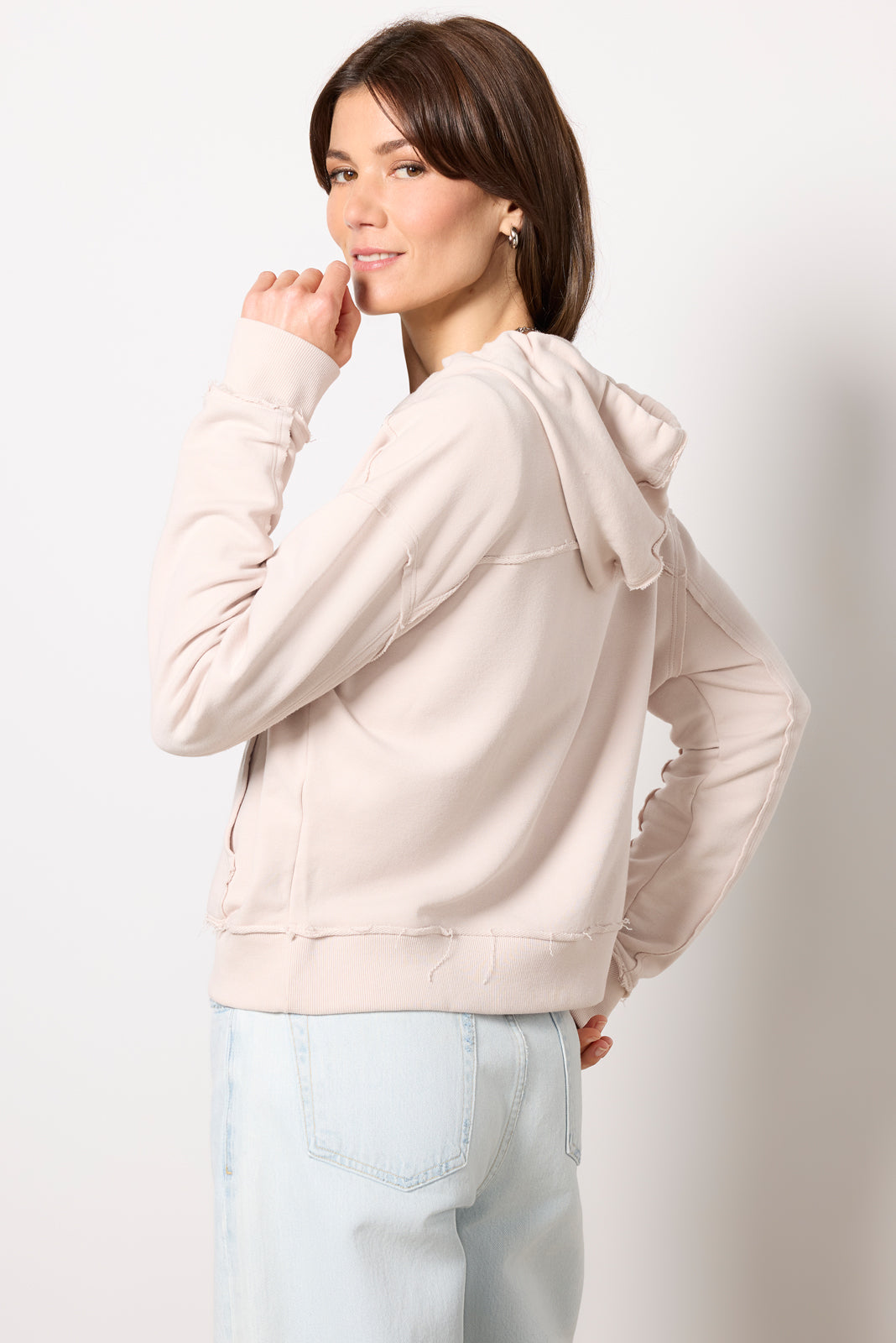 Jillian Zip Up Hoodie Sweatshirt