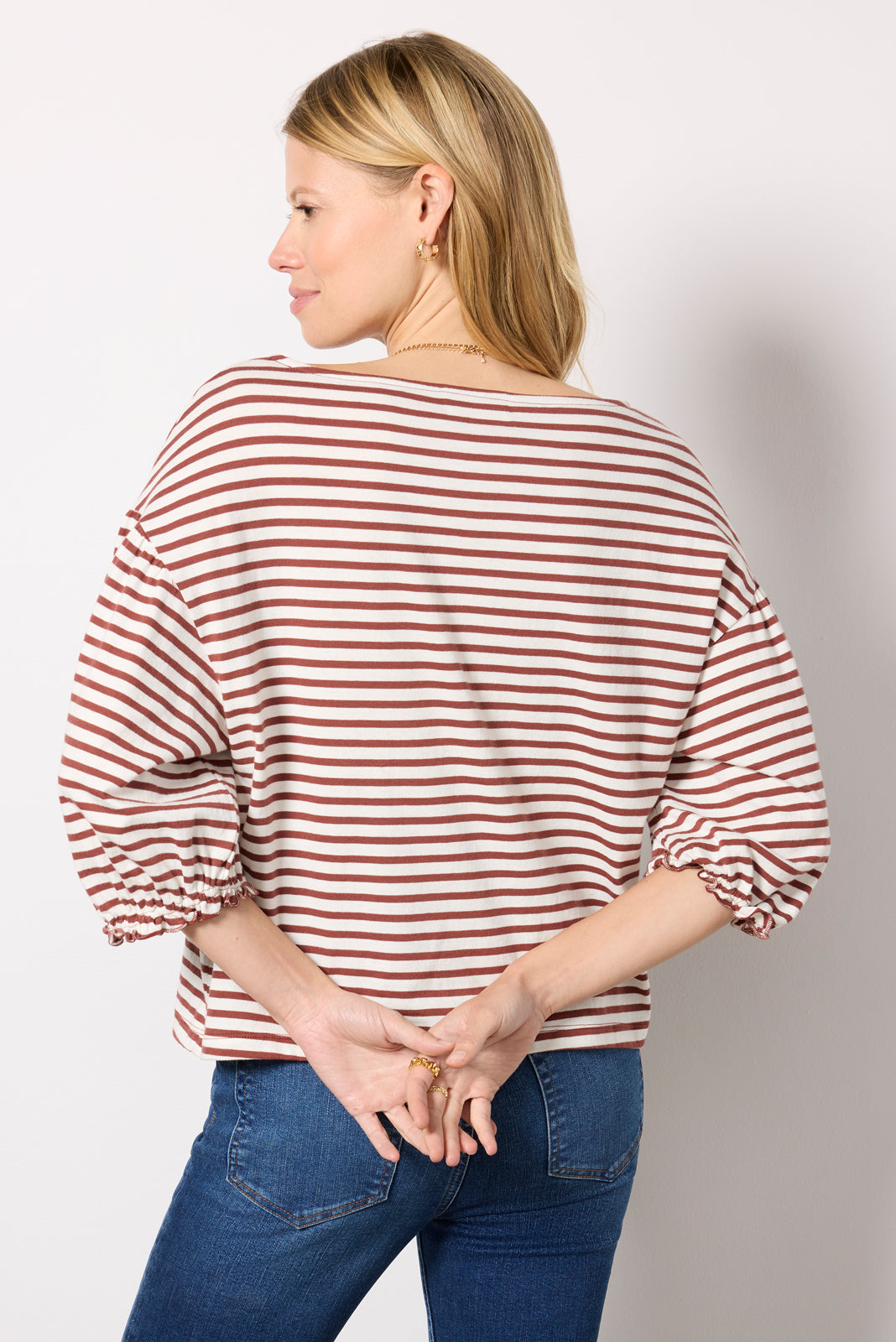 Sandra Boatneck Top