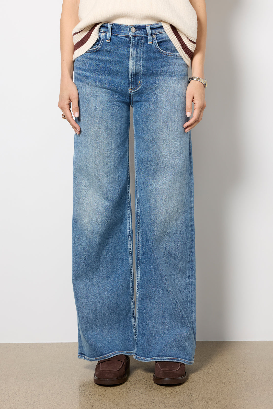 Lyra Wide Leg Jean 32`