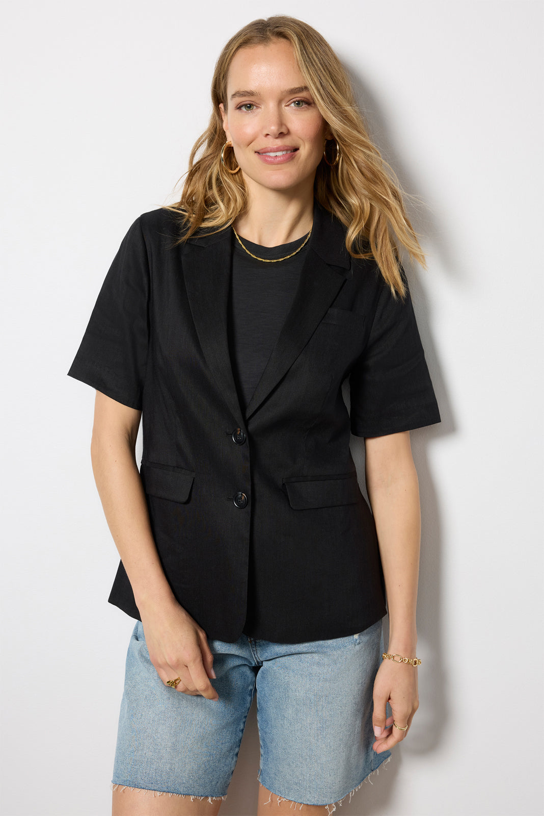 Grayson Short Sleeve Blazer