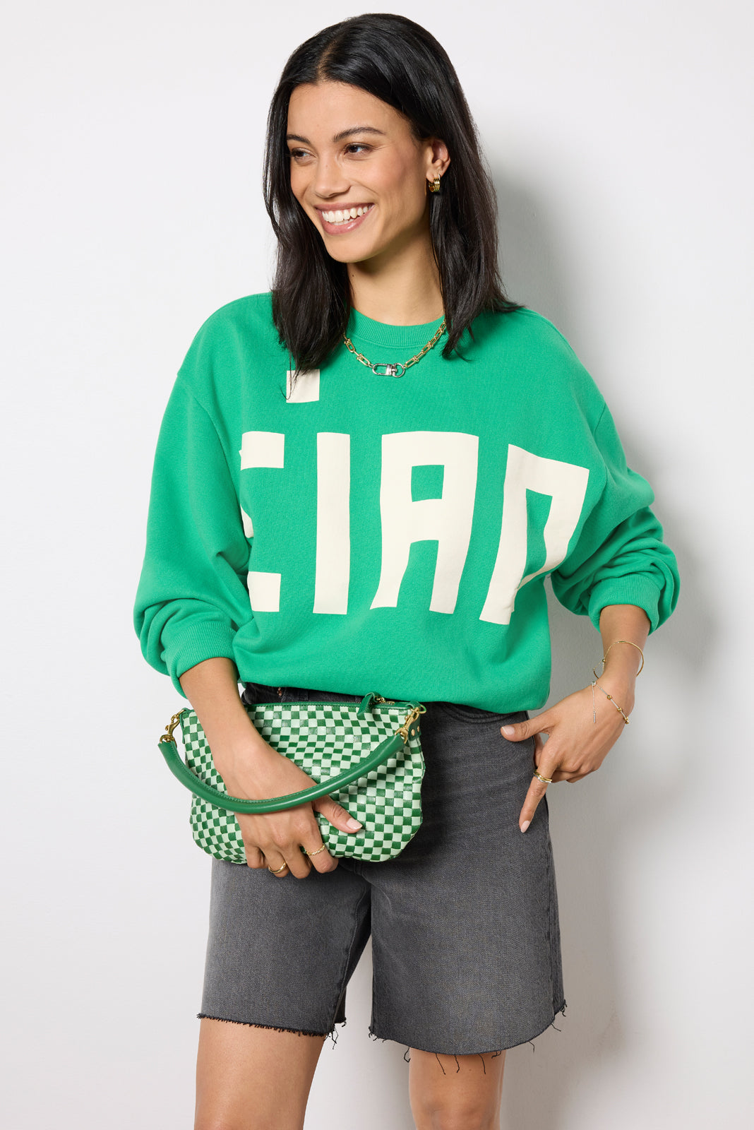 Grand Block Ciao Oversized Sweatshirt