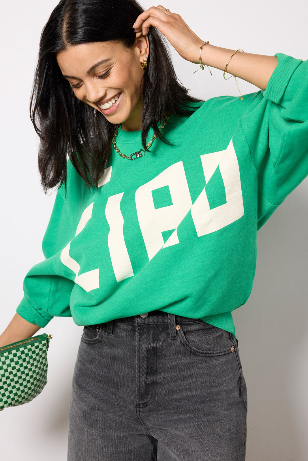 Grand Block Ciao Oversized Sweatshirt