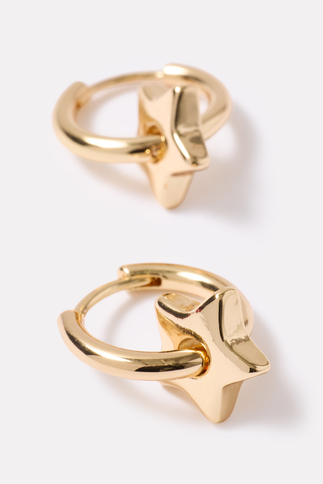 Celestial Star Huggies Earrings - Main Image