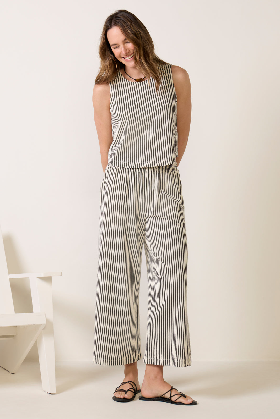 women's striped dress pants Scout Knit Pant Checkered Mini Dress with Collar Neck Covered Button Down La Femme Silver Sequin Step into standout style Size:Per Yard