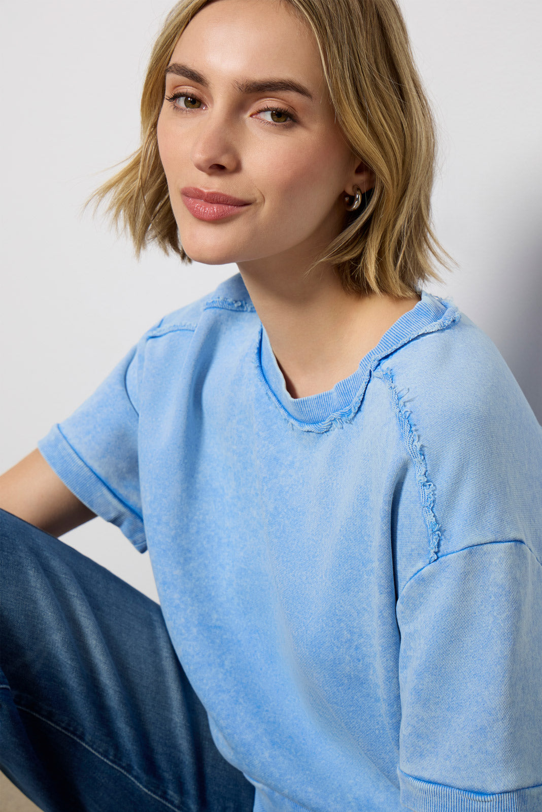 Lizzie Short Sleeve Sweatshirt