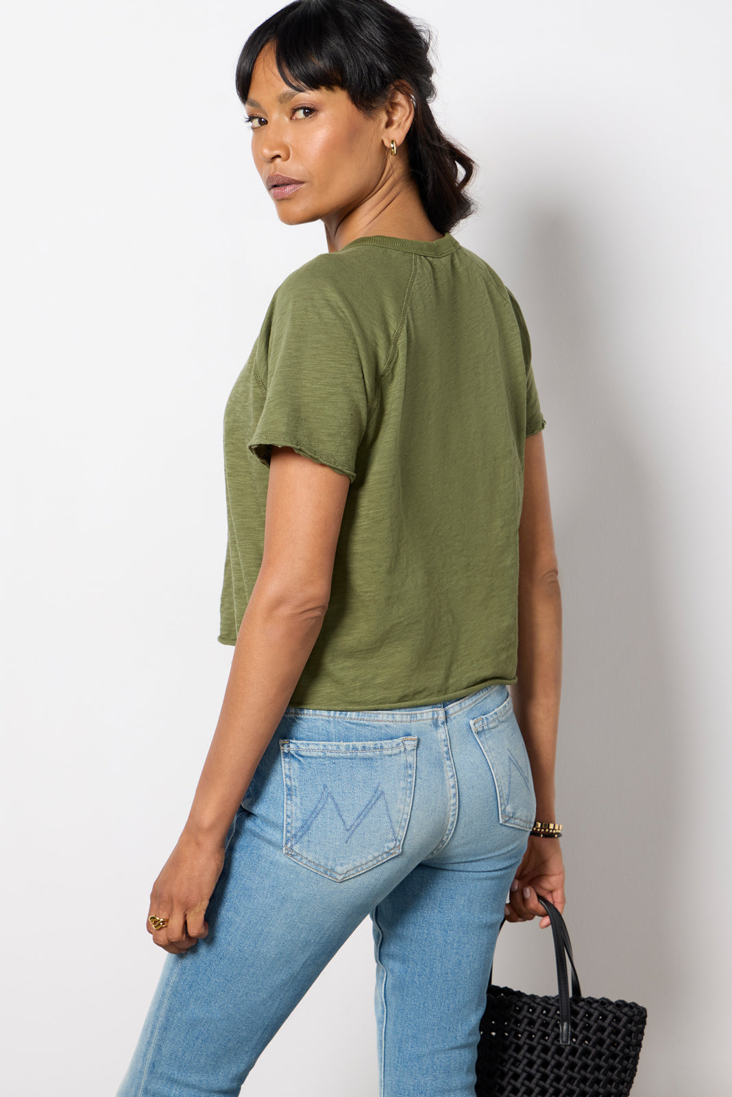 Split Neck Tee
