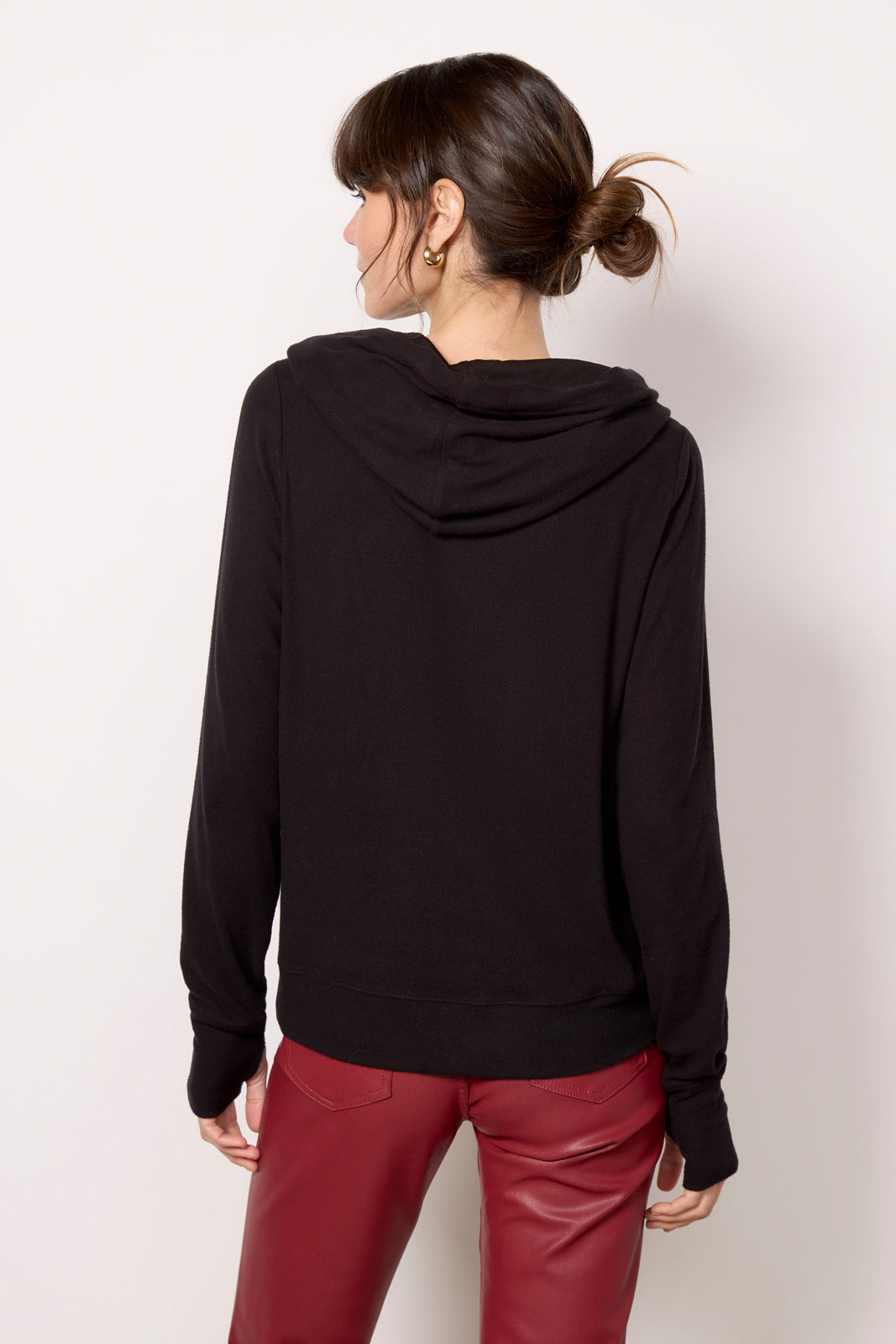 Zoey Rib Inset Hoodie