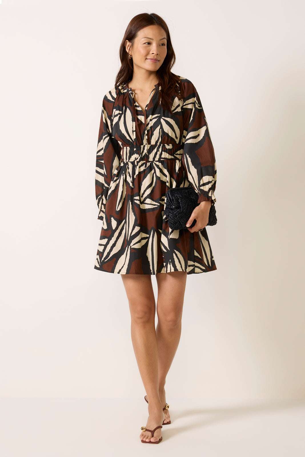 rails brown floral dress Hedley Dress