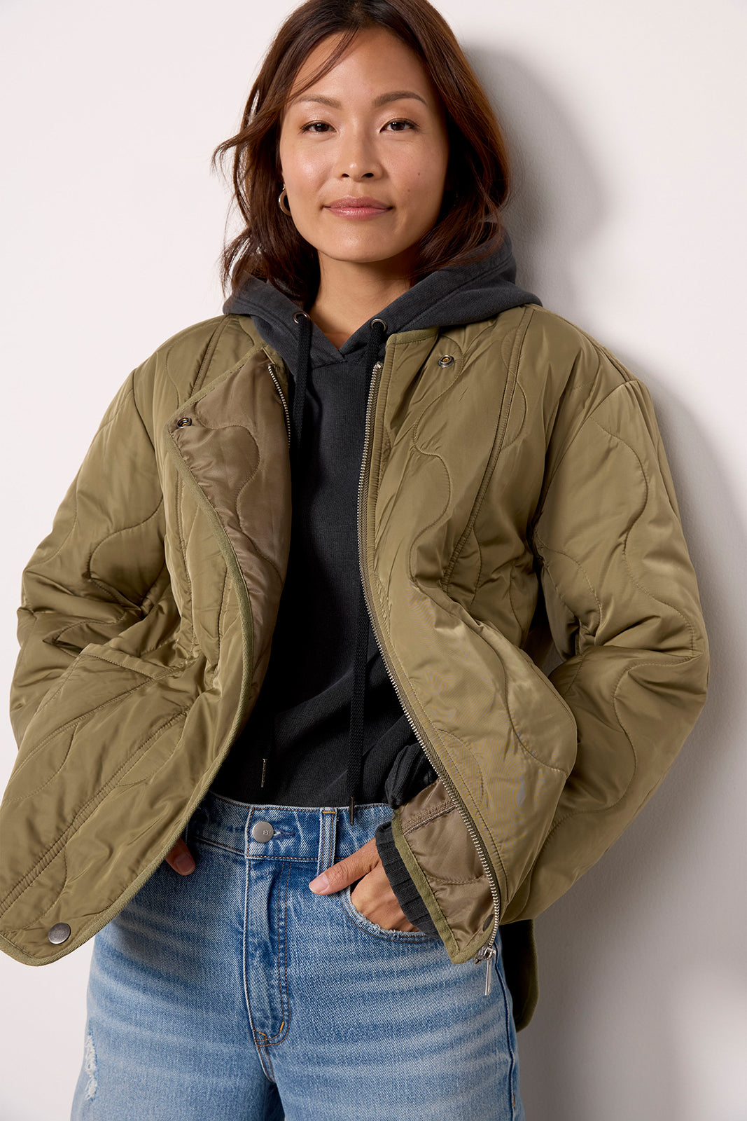 Elva Quilted Jacket - Main Image