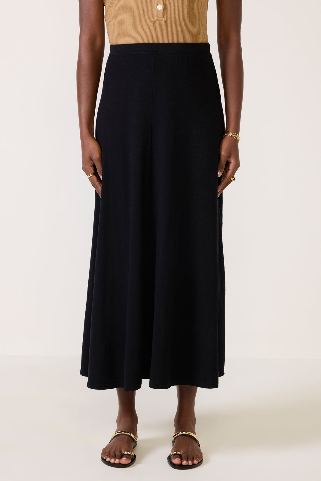Liza Slub Jersey Skirt