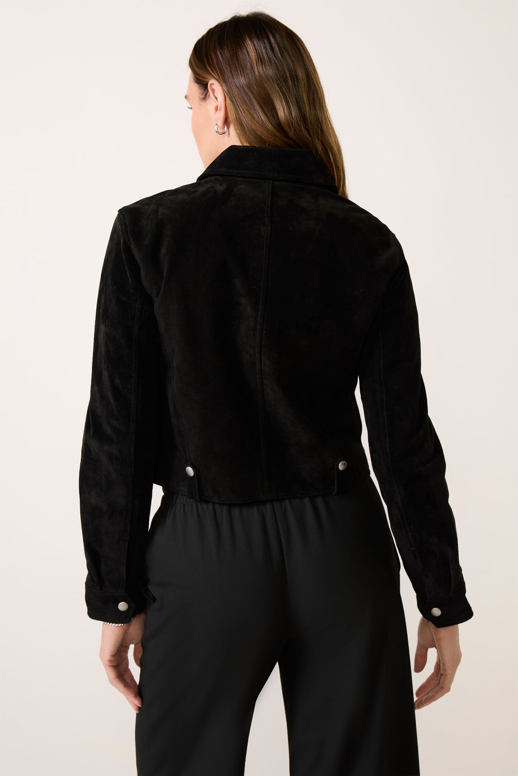 Latte Frappe Suede Jacket