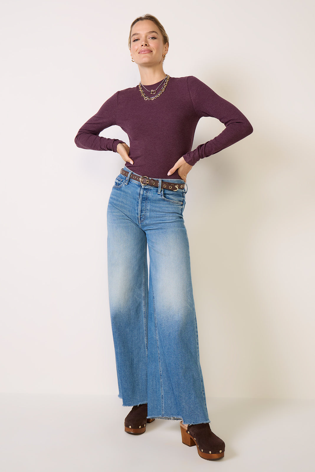 Rilo Rib Long Sleeve Top