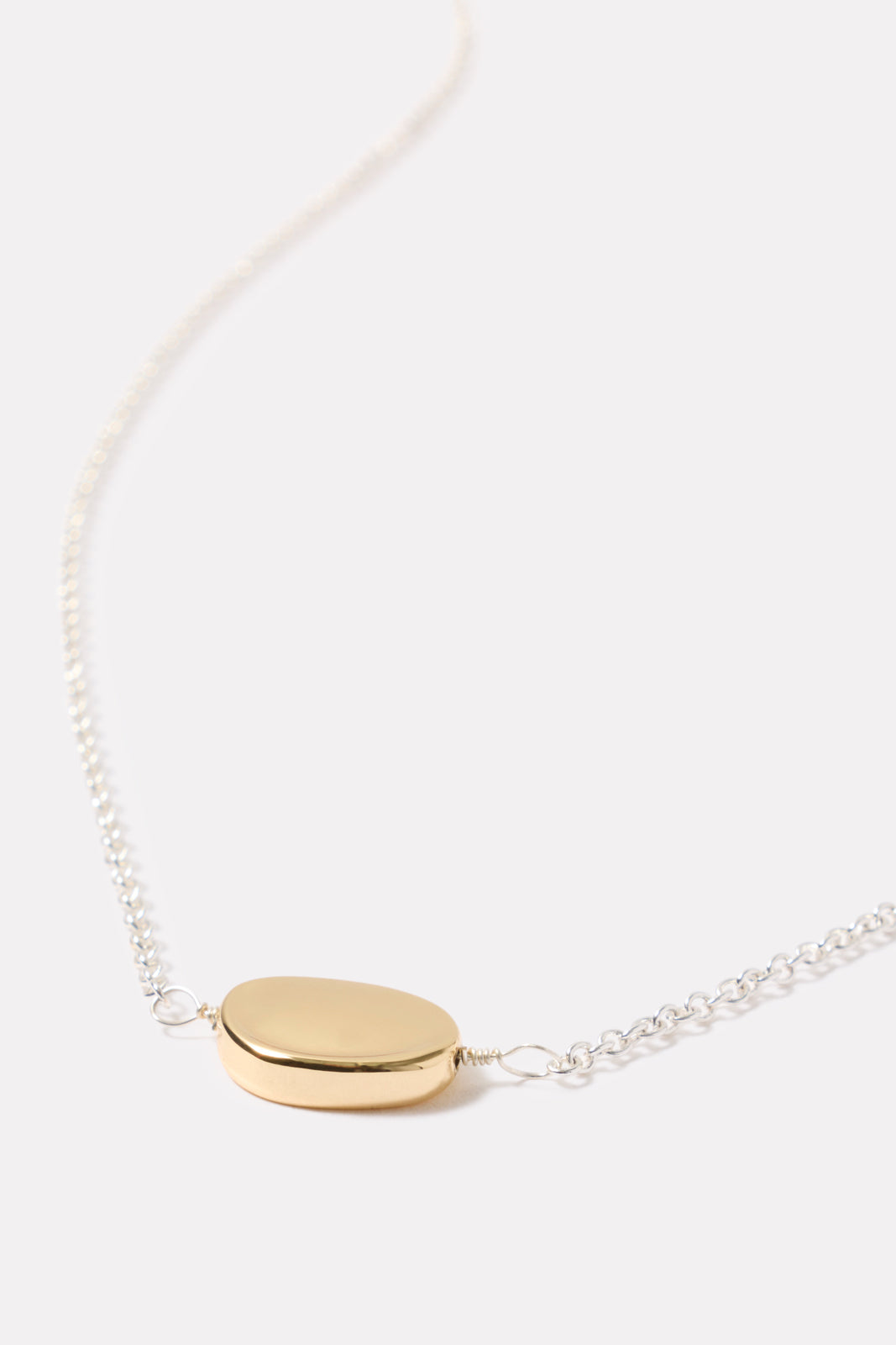 Zoe Delicate Bean Necklace