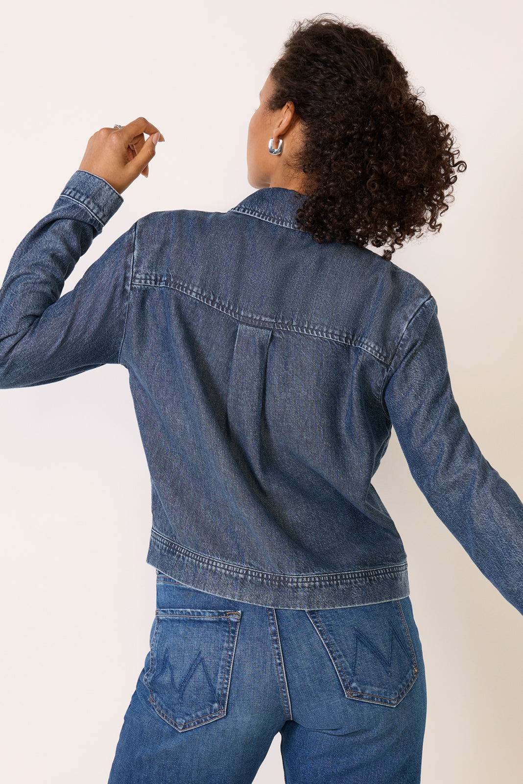 Flap Pocket Zipper Shacket