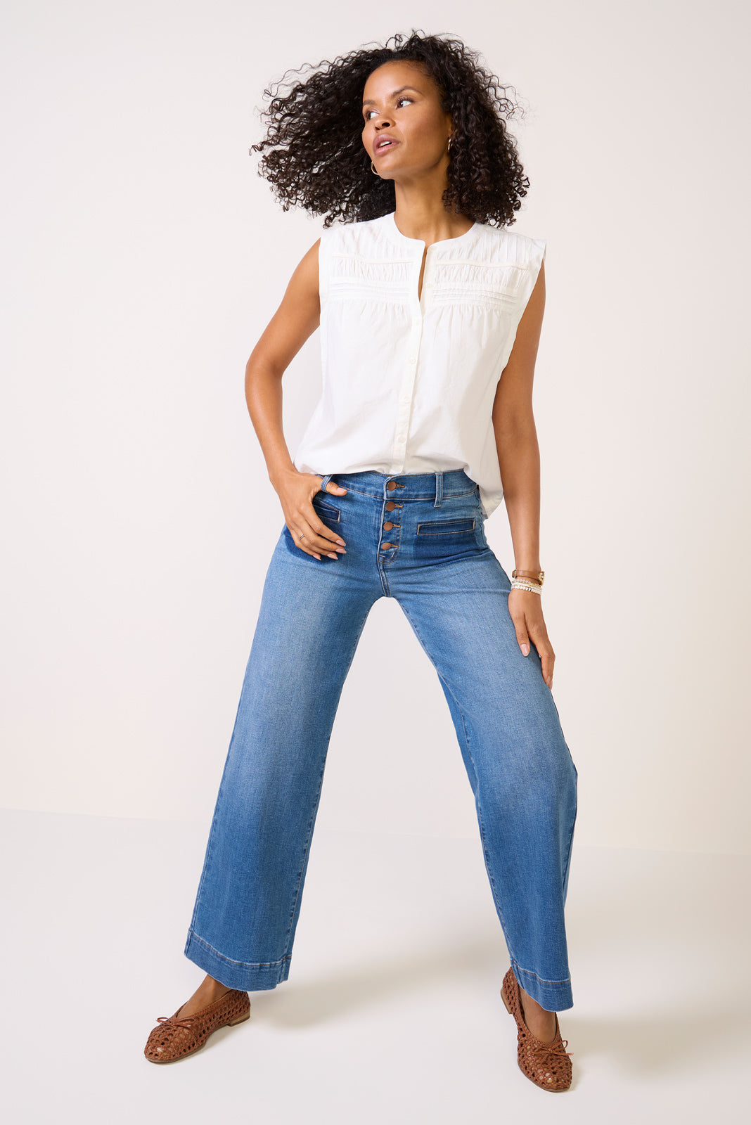 Alyssa Sleeveless Shirt