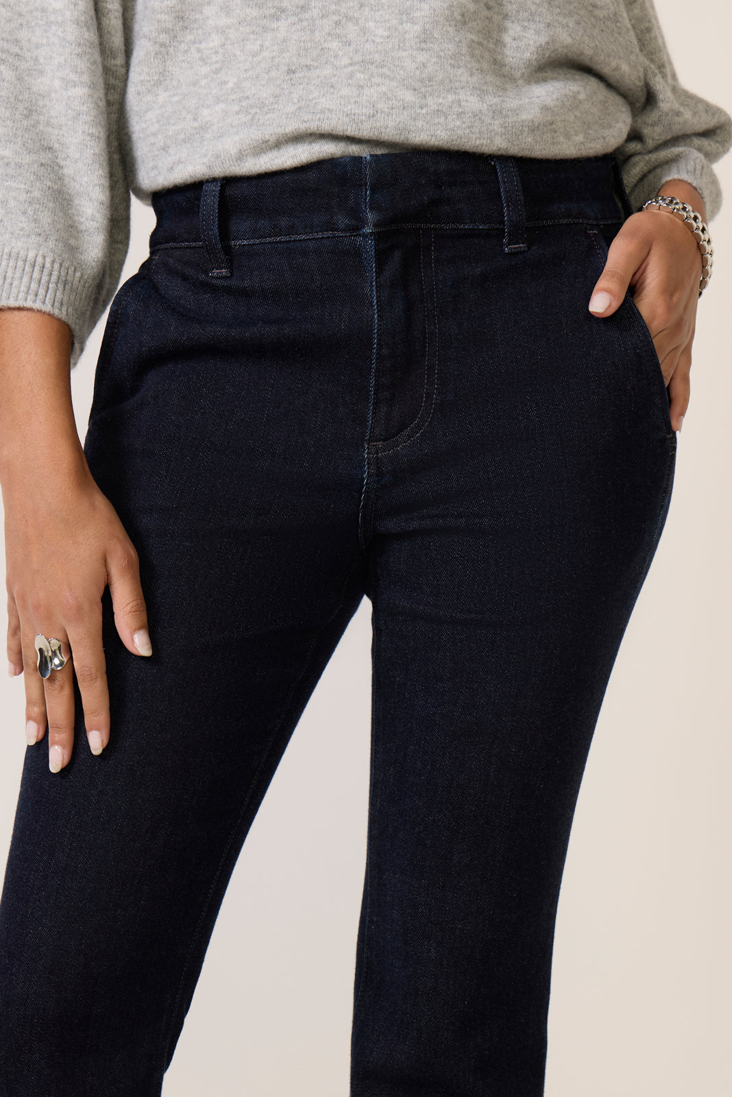 Petite Ana Bootcut Trouser Jean