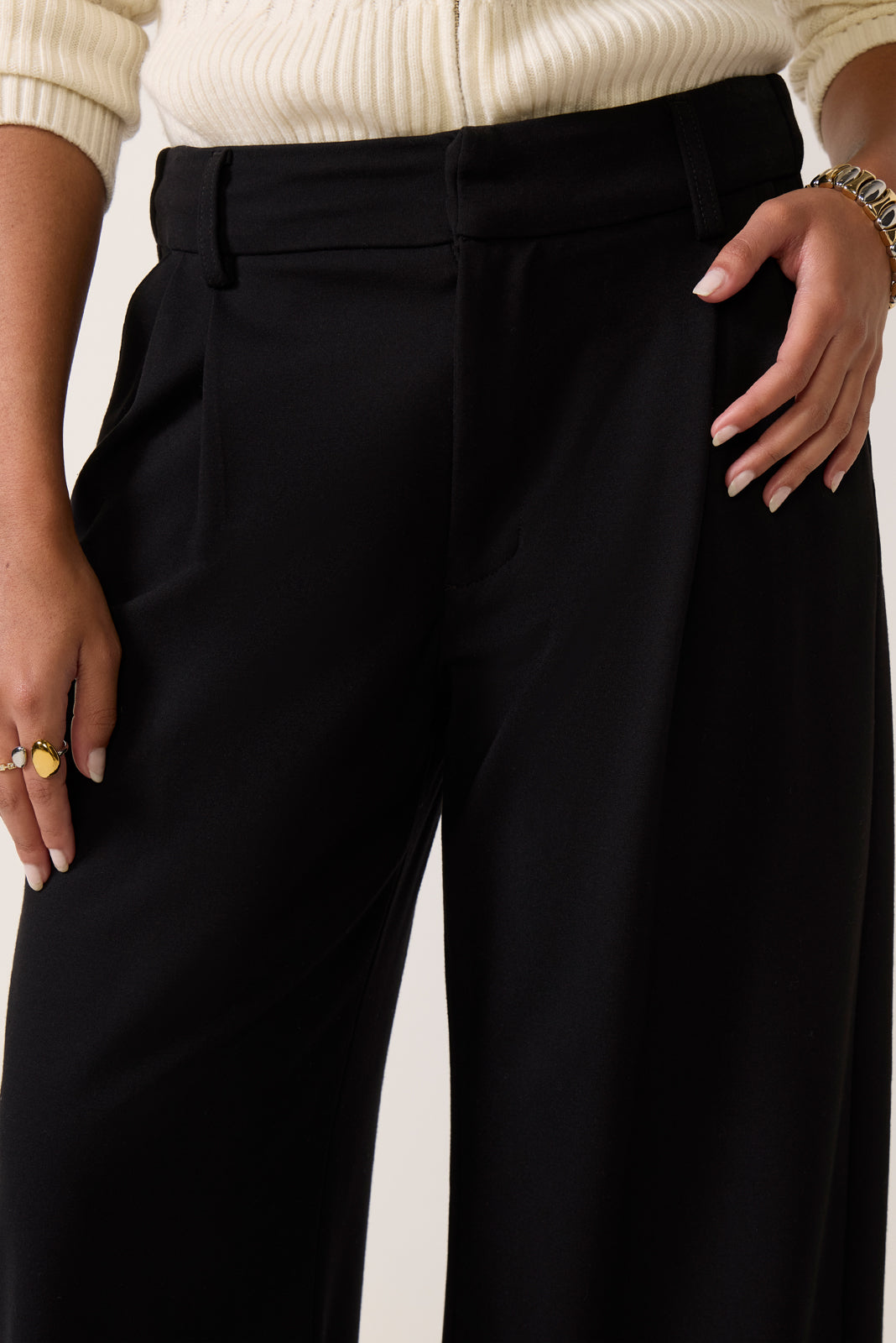 Petite Cheryl Wide Leg Pant