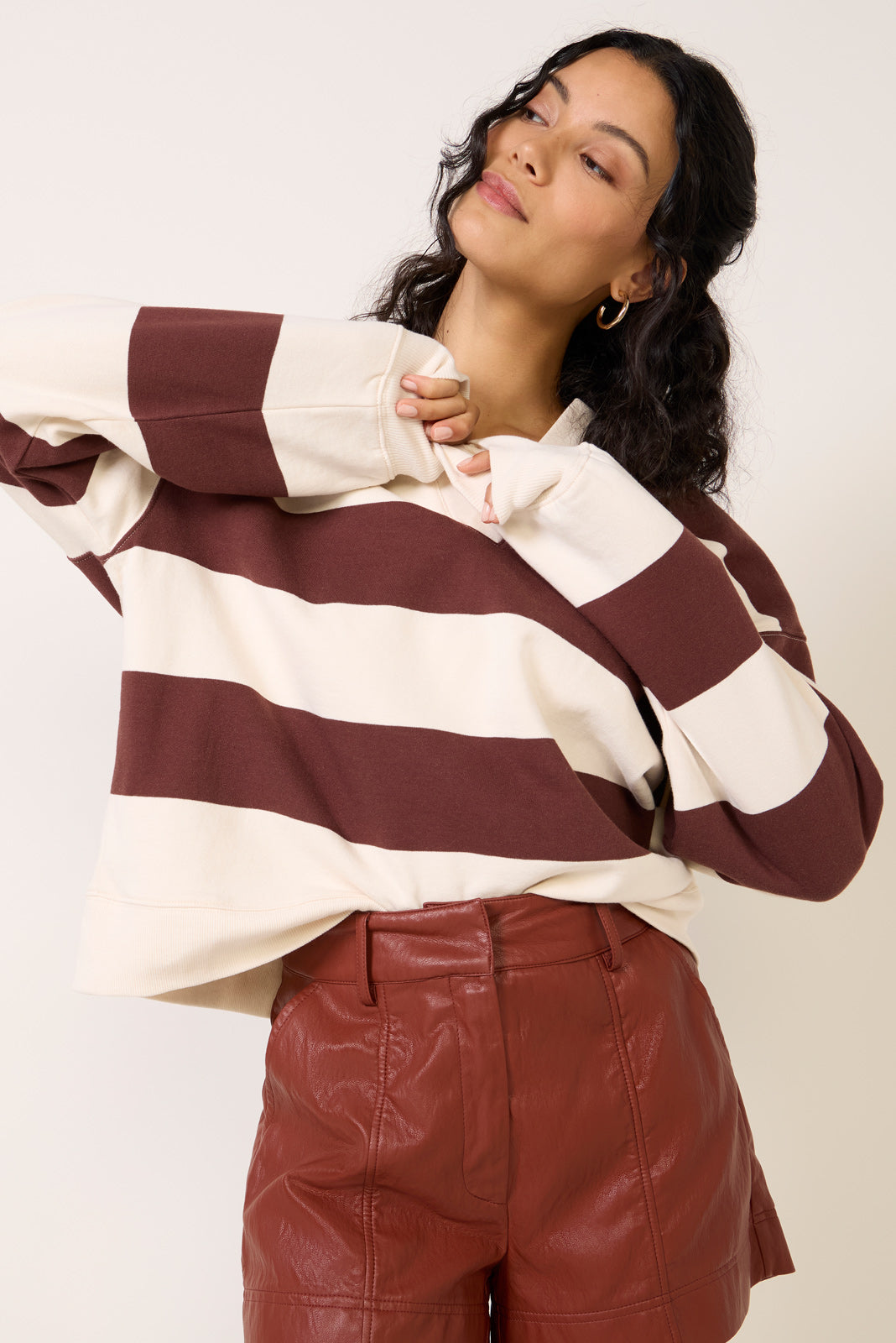 Rugby Henley Sweatshirt