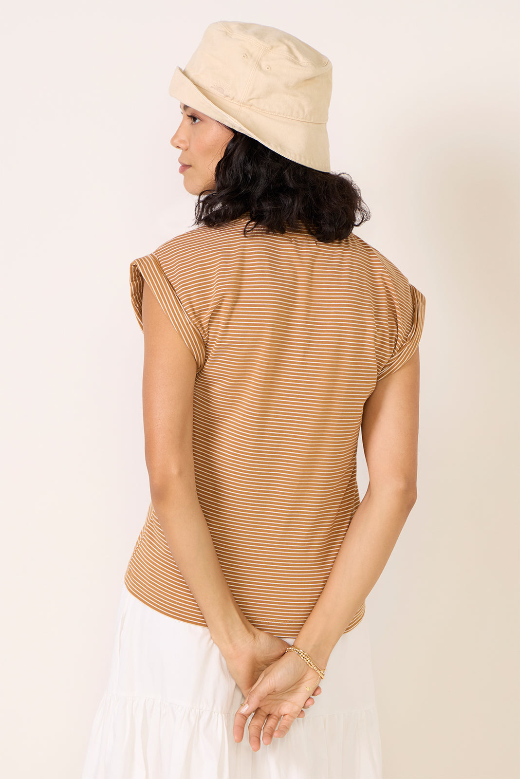 Olivia Rolled Sleeve Tee