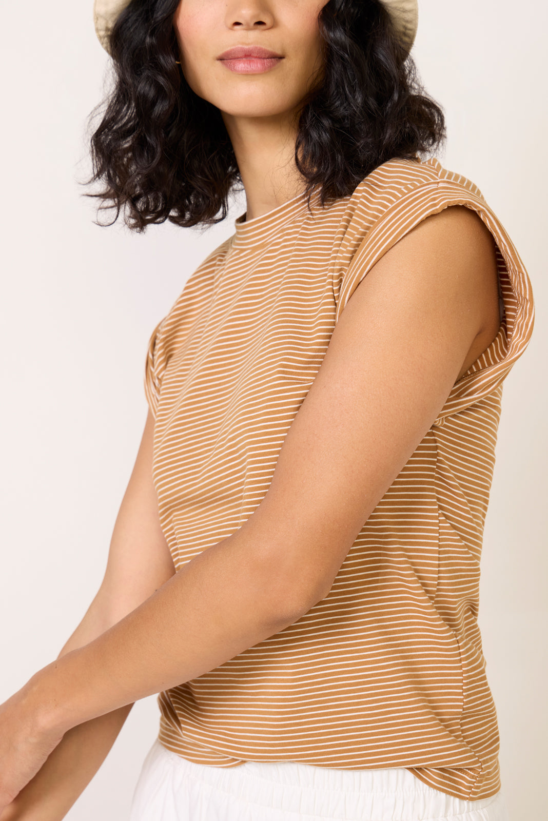 Olivia Rolled Sleeve Tee