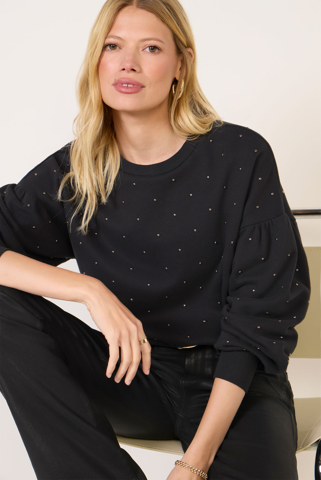 Tori Studded Sweatshirt